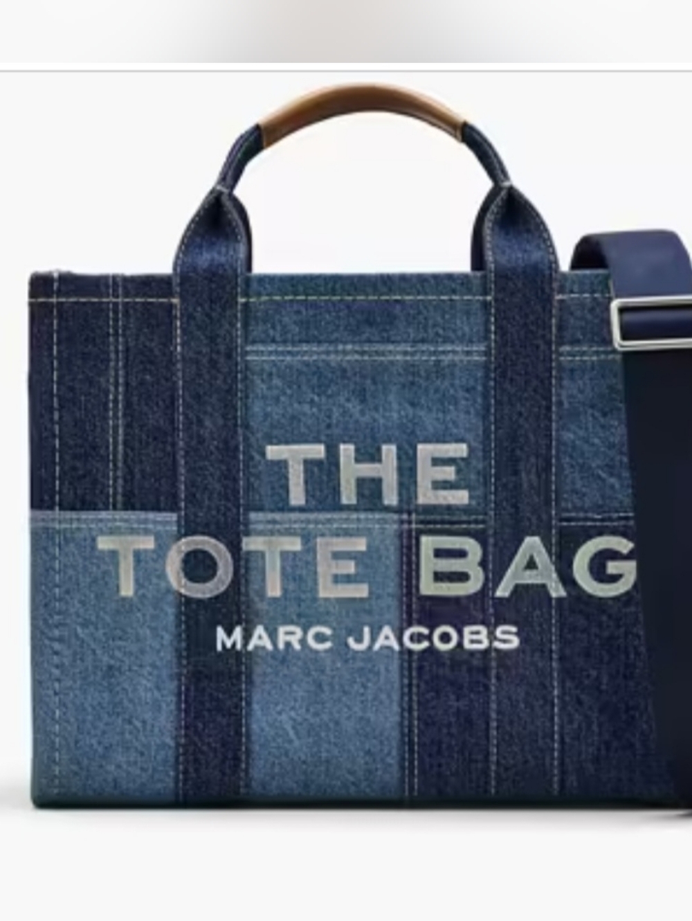Marc Jacobs Denim Medium Tote Bag